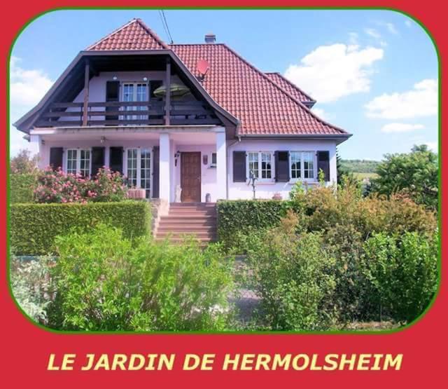 Gite Le Jardin De Hermolsheim. Alsace Tres Spacieux มุตซิก ภายนอก รูปภาพ